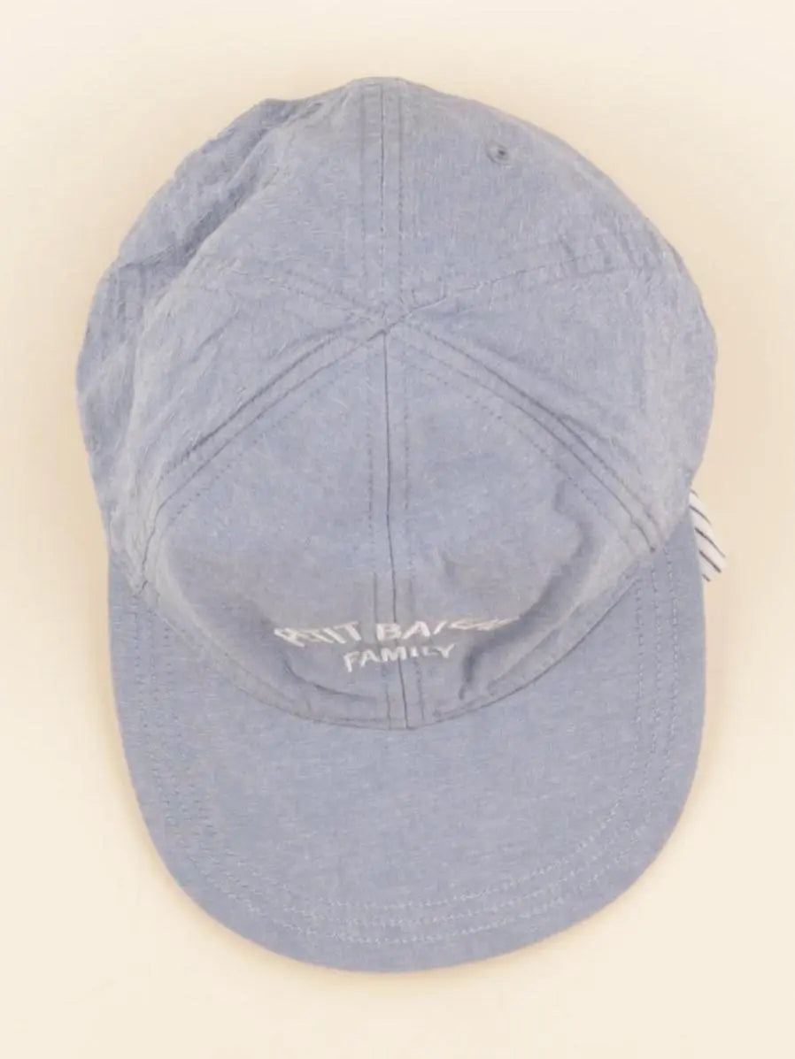 Petit Bateau - casquette bleu - 4/5 ans