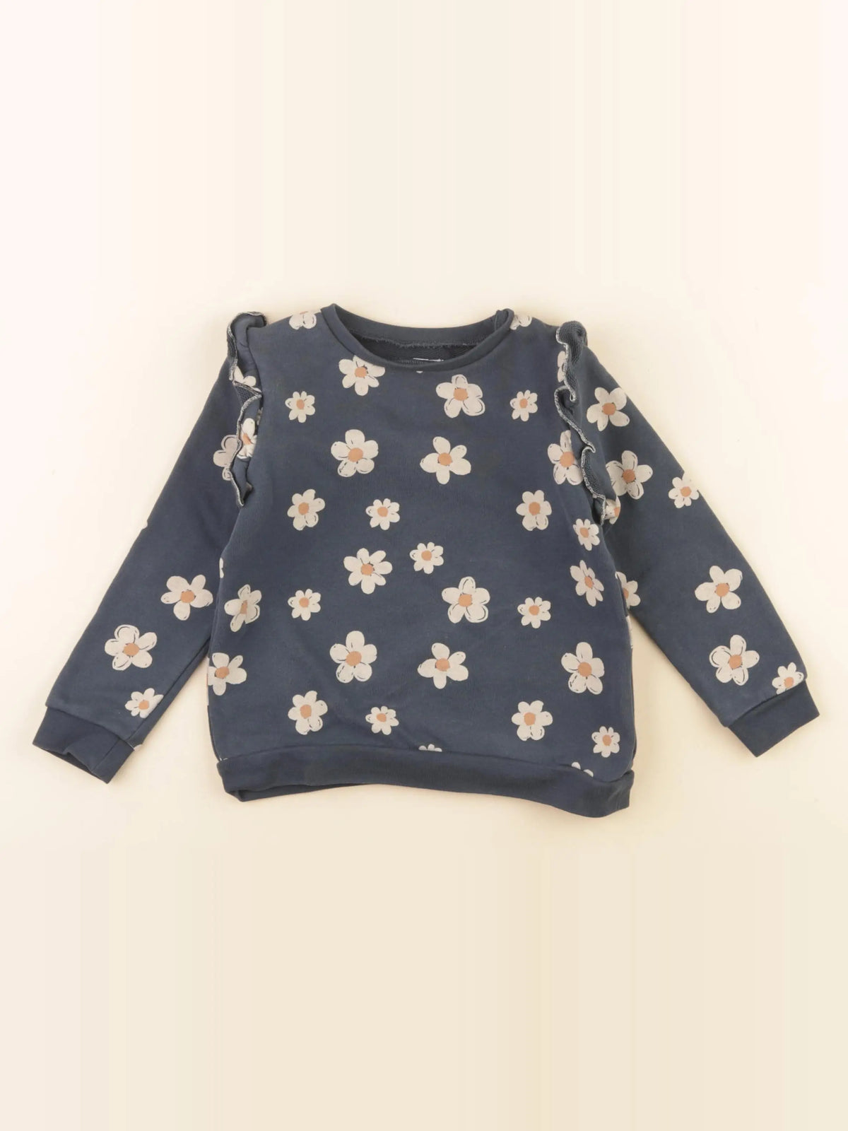 Vertbaudet - sweat bleu - 3 ans