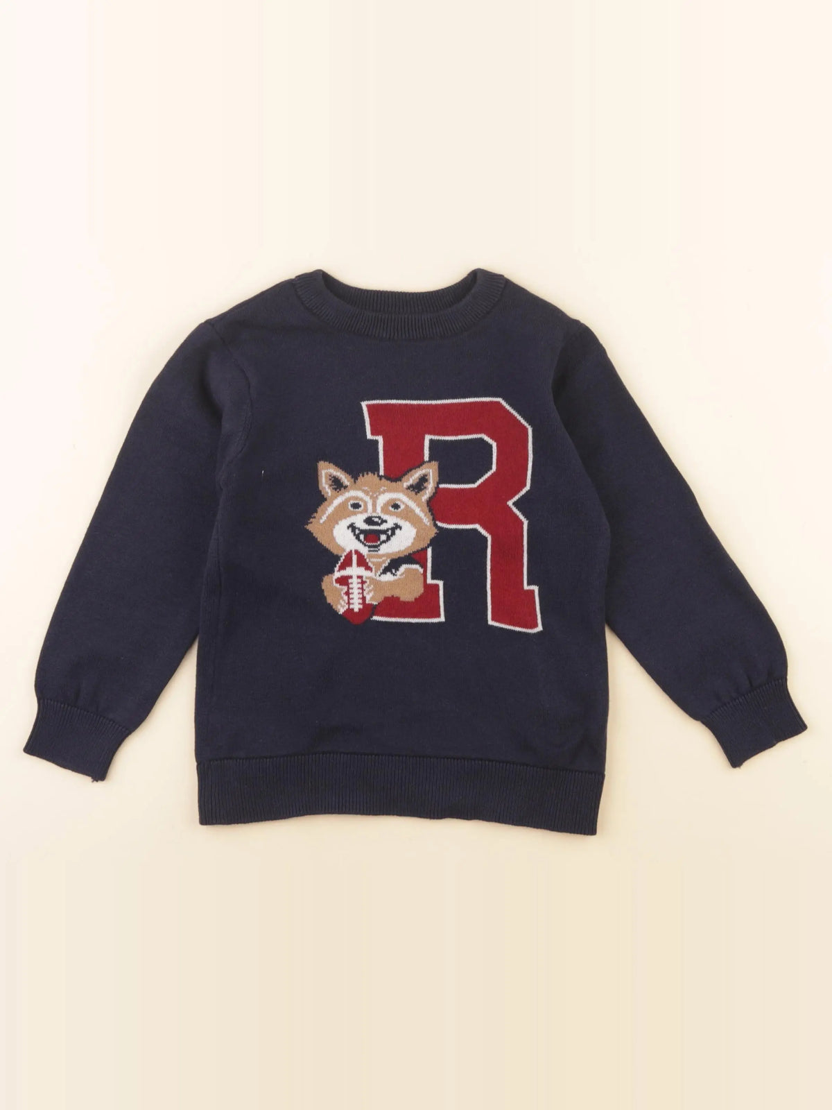 Vertbaudet - pull bleu - 4 ans