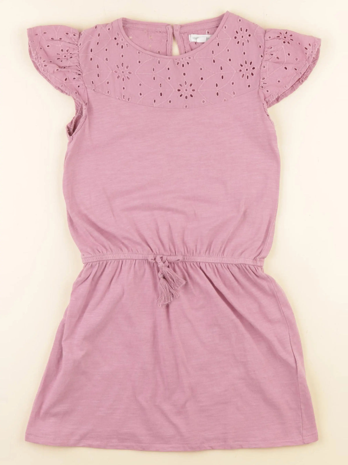 Vertbaudet - robe rose - 8 ans
