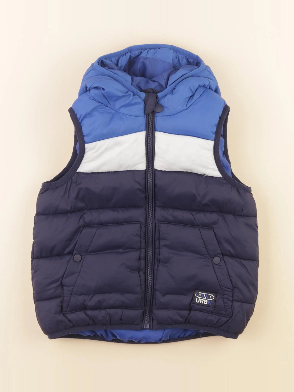 Vertbaudet - doudoune bleu - 4 ans