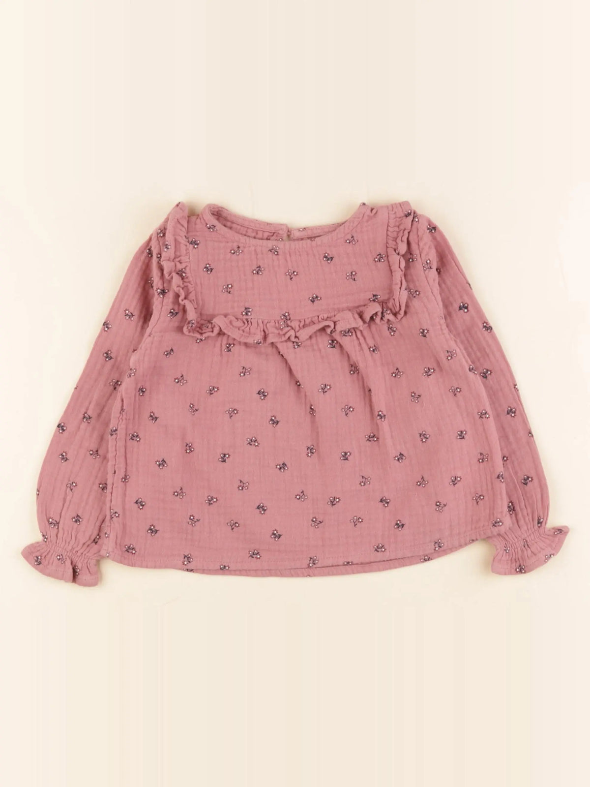 Vertbaudet - blouse rose - 3 ans