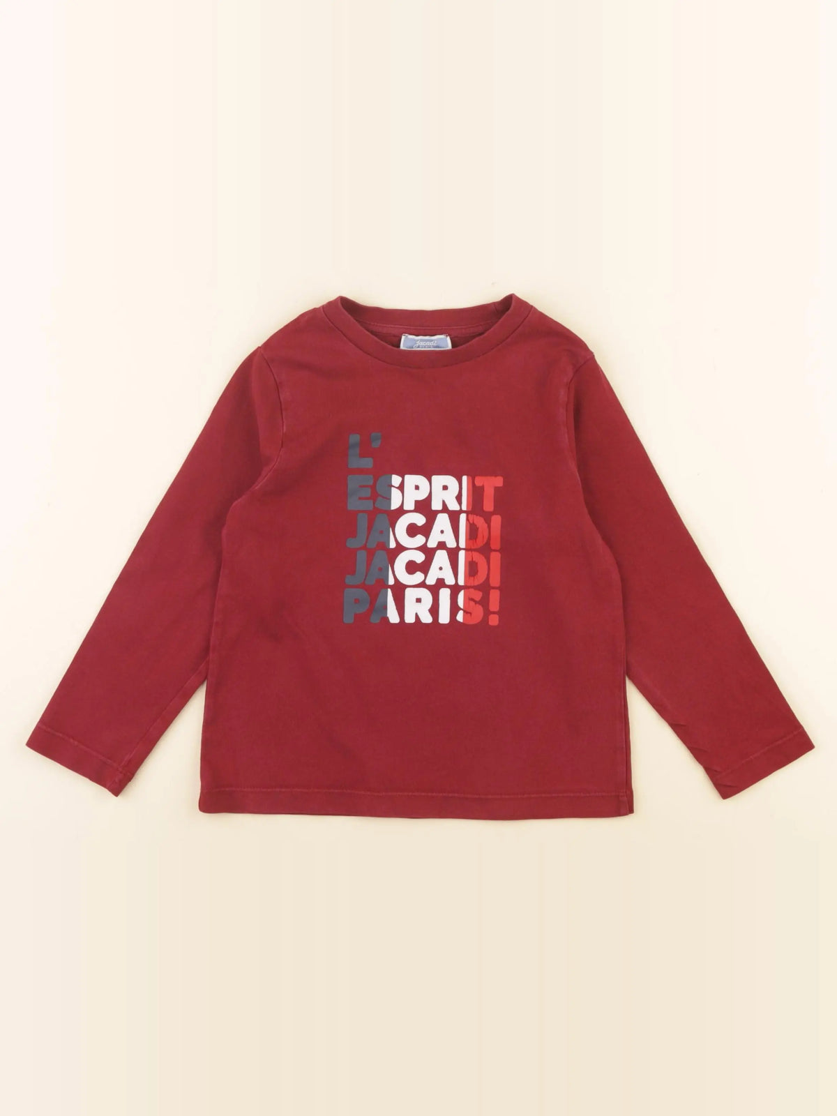 Jacadi - tee-shirt rouge - 4 ans