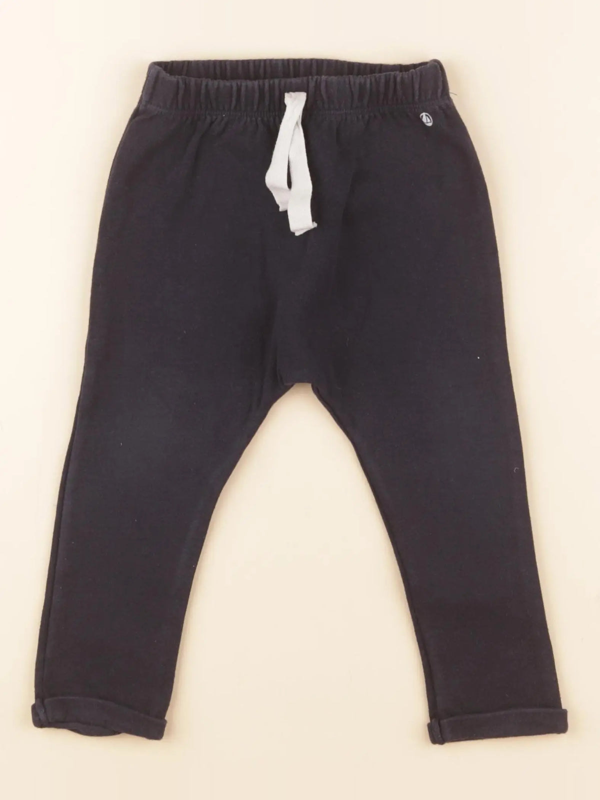 Petit Bateau - sarouel bleu - 18 mois