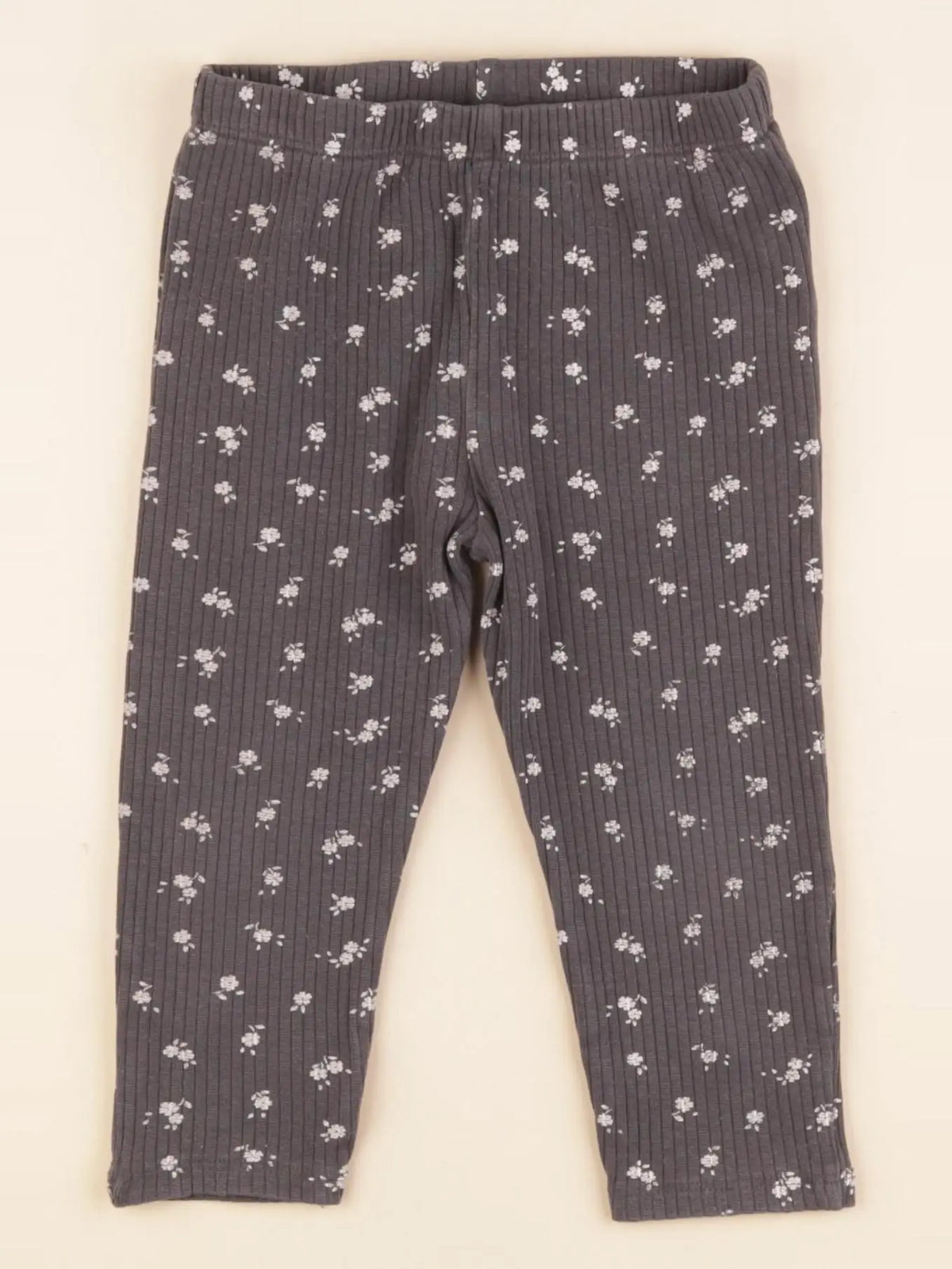 Vertbaudet - legging gris - 24 mois