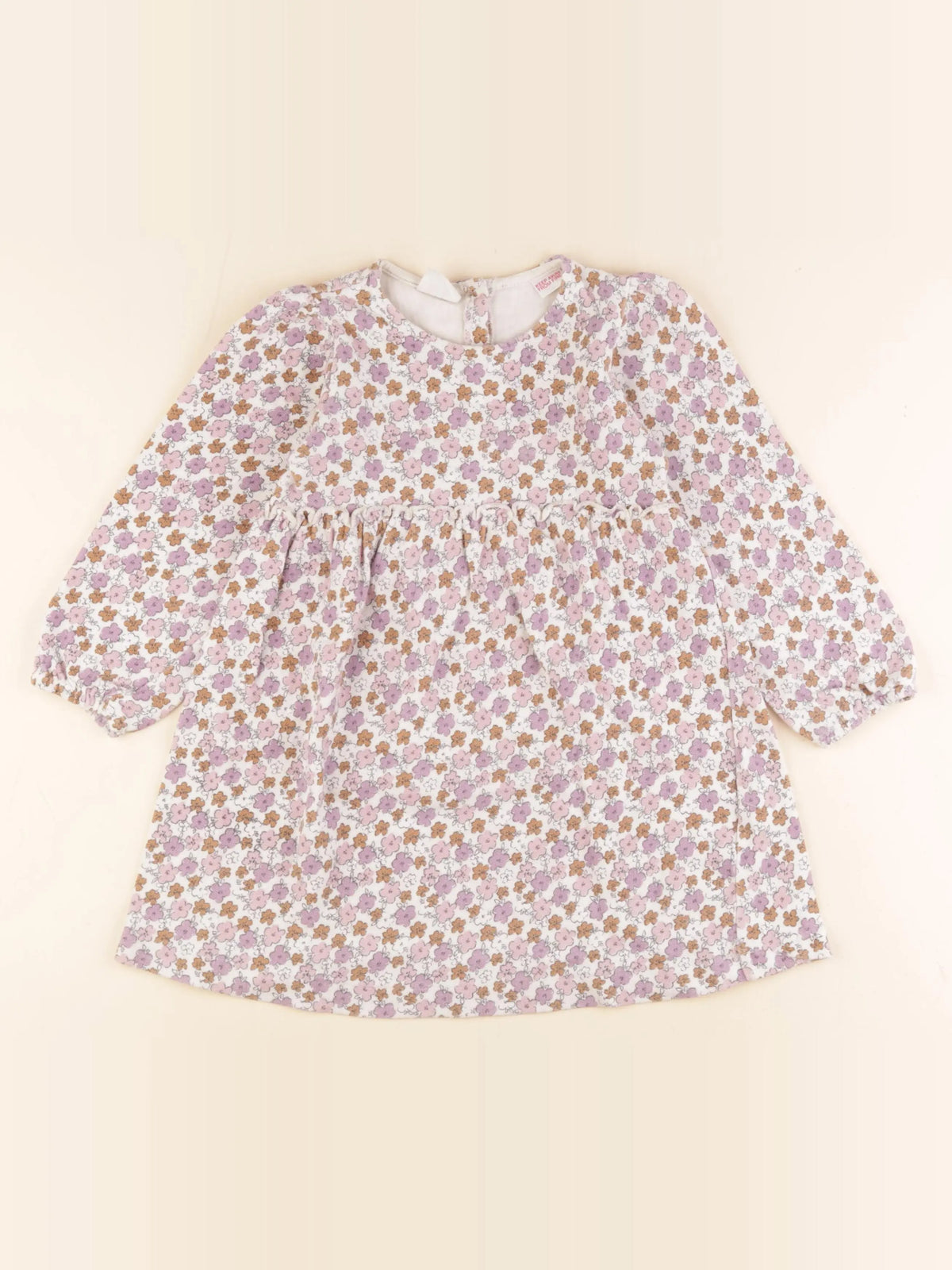 Zara - robe violet, rose - 4/5 ans