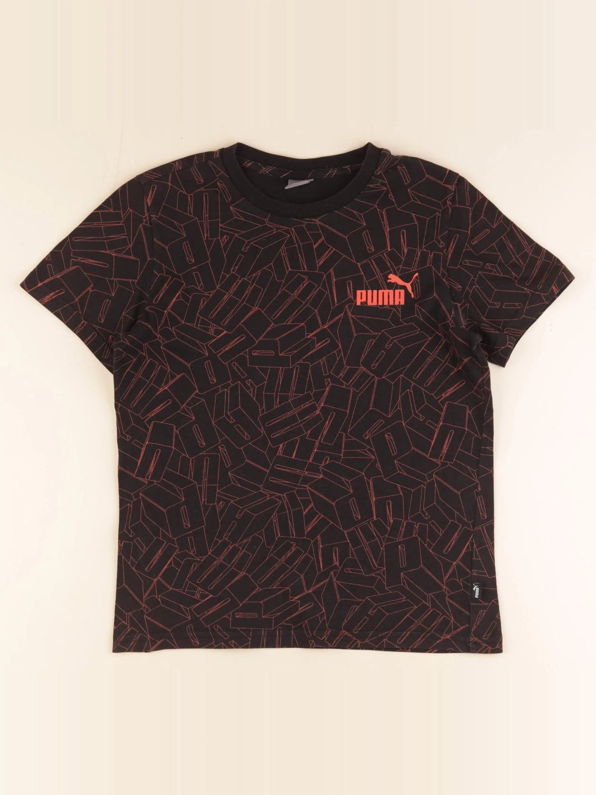 Puma - tee-shirt noir - 11/12 ans