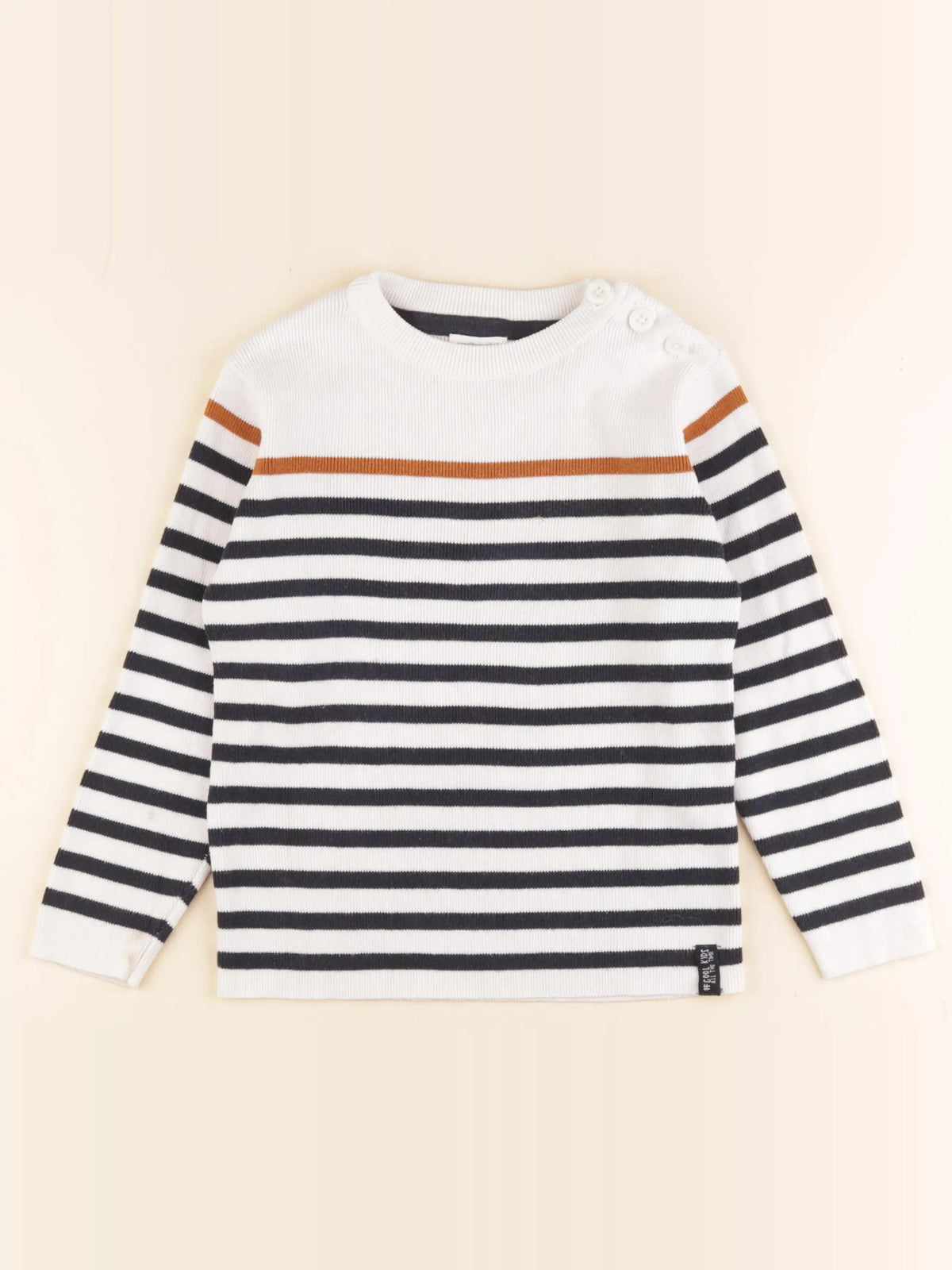 Vertbaudet - pull bleu - 6 ans