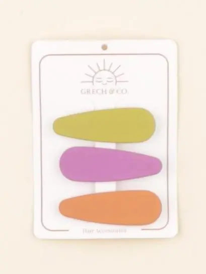 Grech and co - lot de barettes multicolore - 