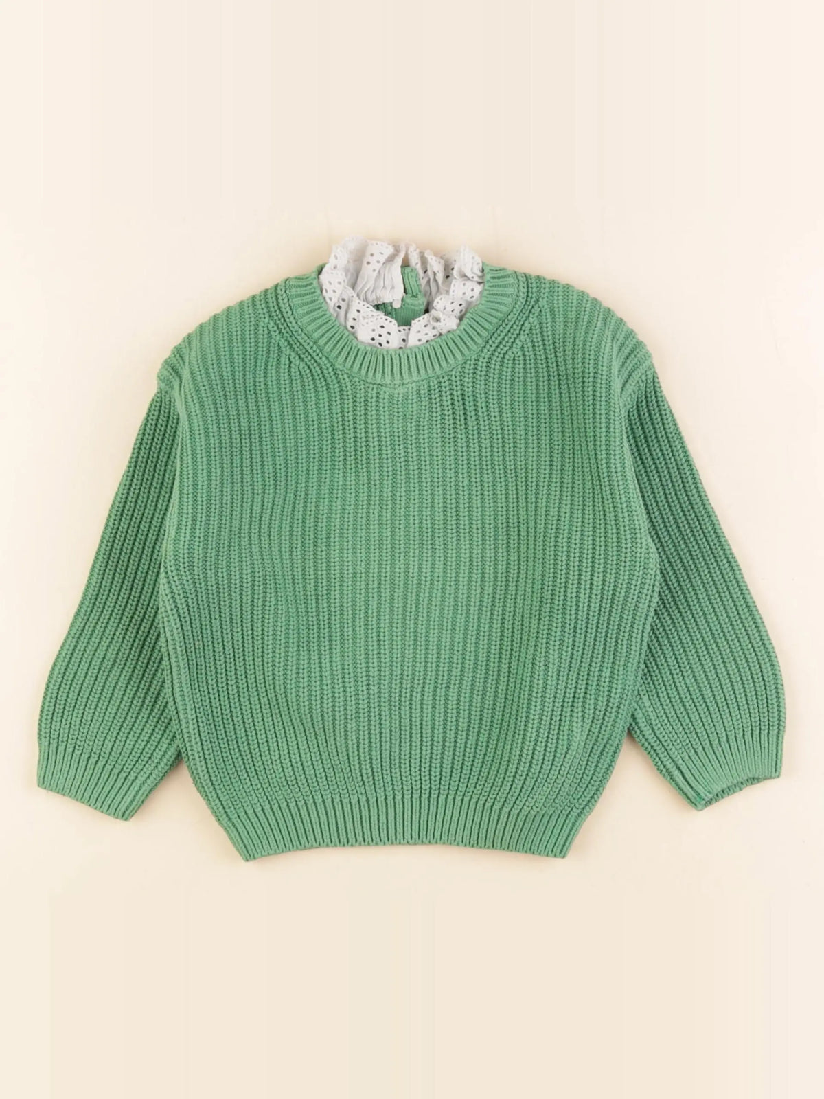 Tape à l'oeil - pull vert - 24 mois