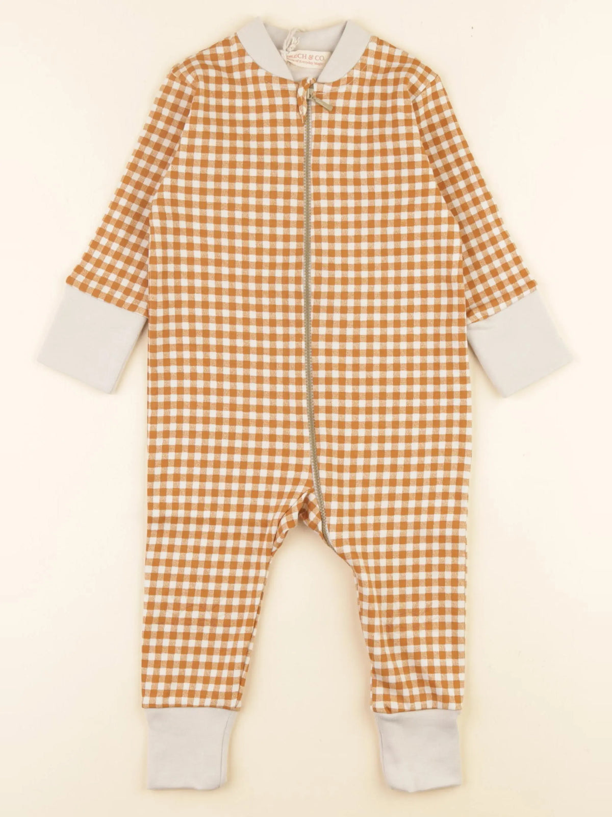 Pyjama coton marron