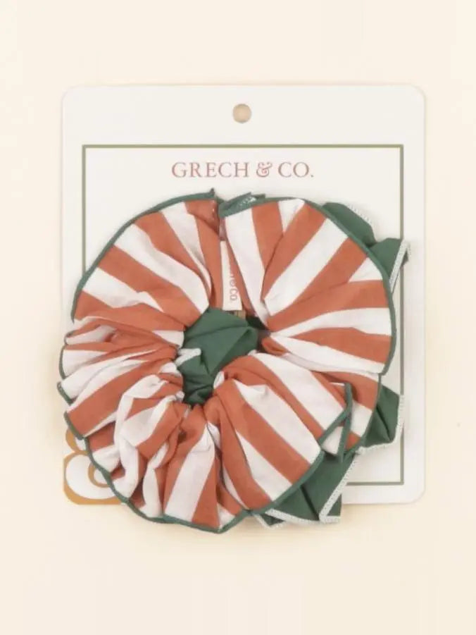 Grech and co - lot de chouchous vert, marron - 