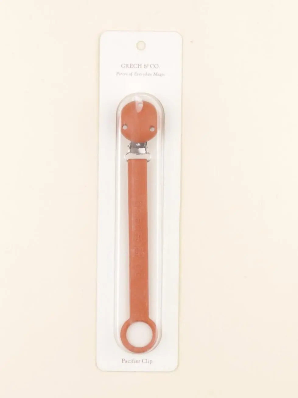 Grech and co - attache tétine orange - 
