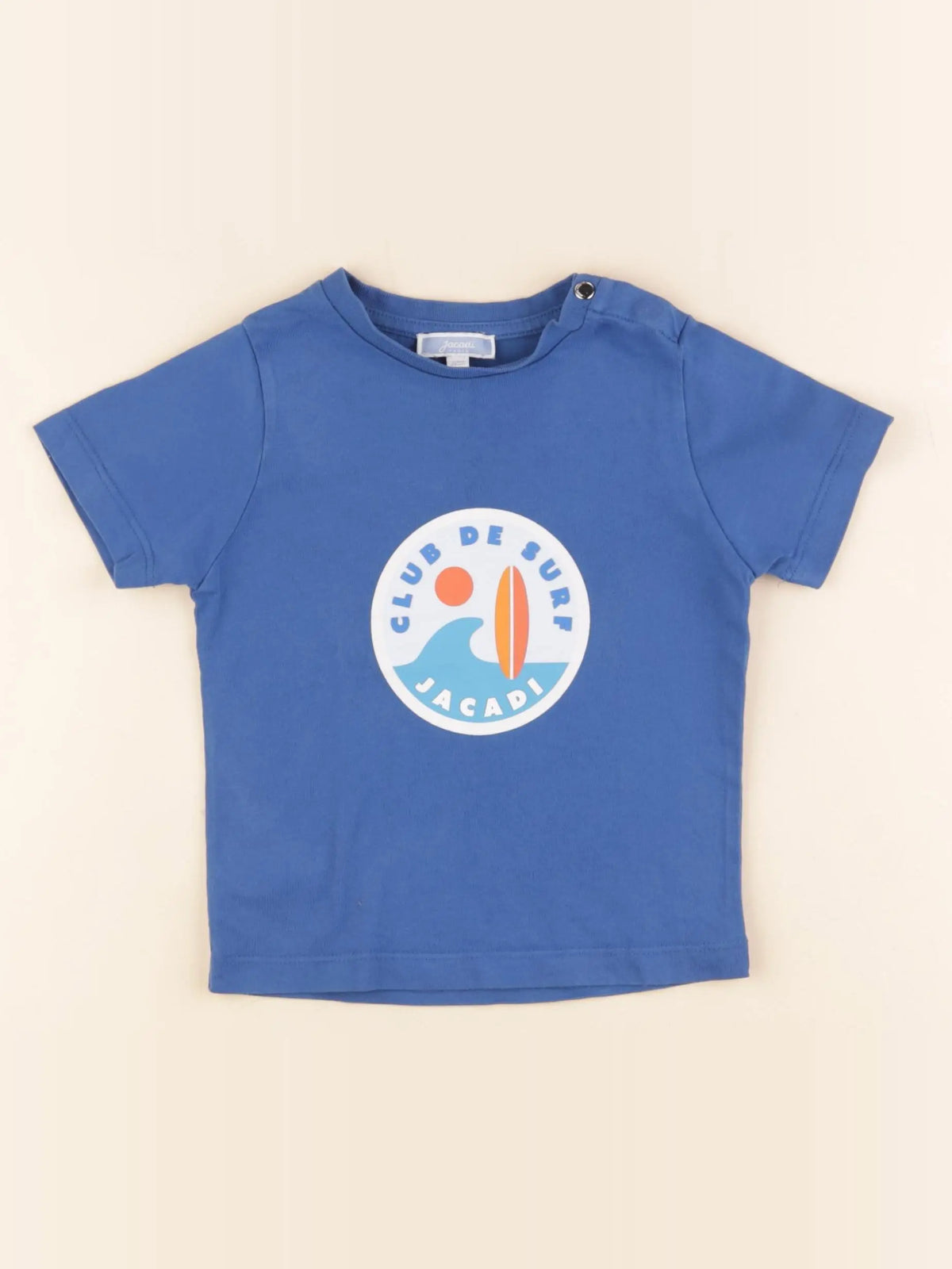 Jacadi - tee-shirt bleu - 24 mois