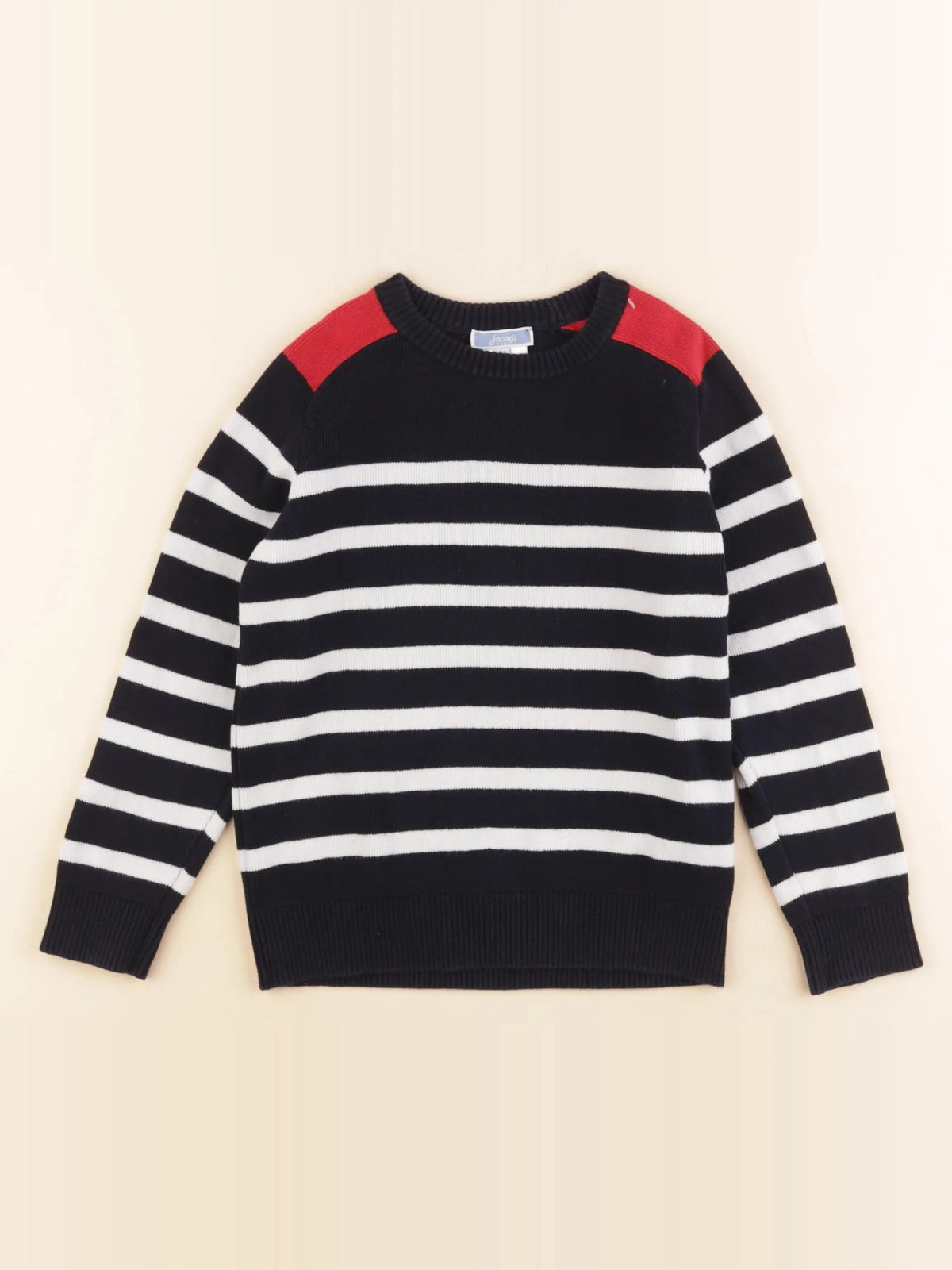 Jacadi - pull bleu - 6 ans
