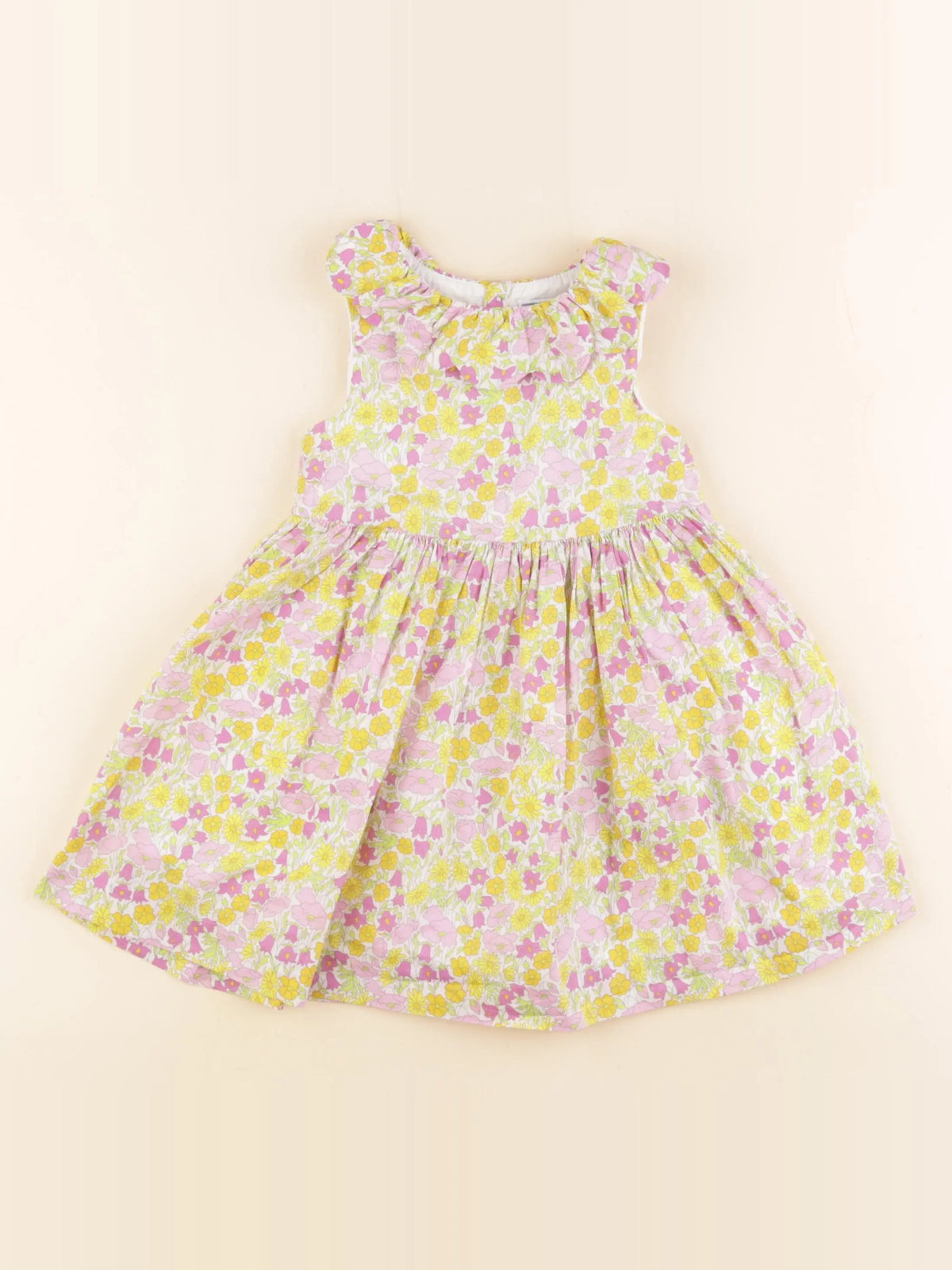 Jacadi - robe liberty multicolore - 24 mois