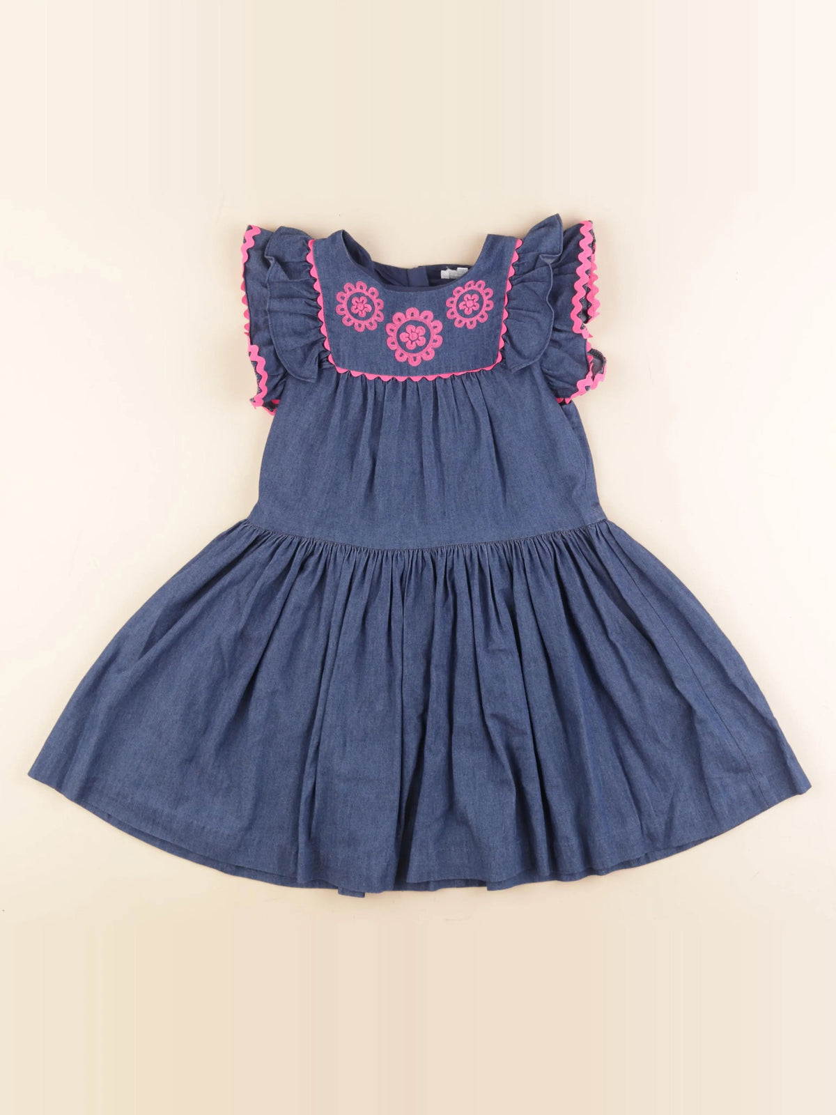 Jacadi - robe bleu - 6 ans
