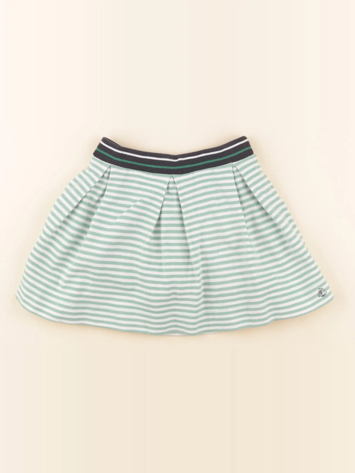 Petit Bateau - jupe vert - 6 ans