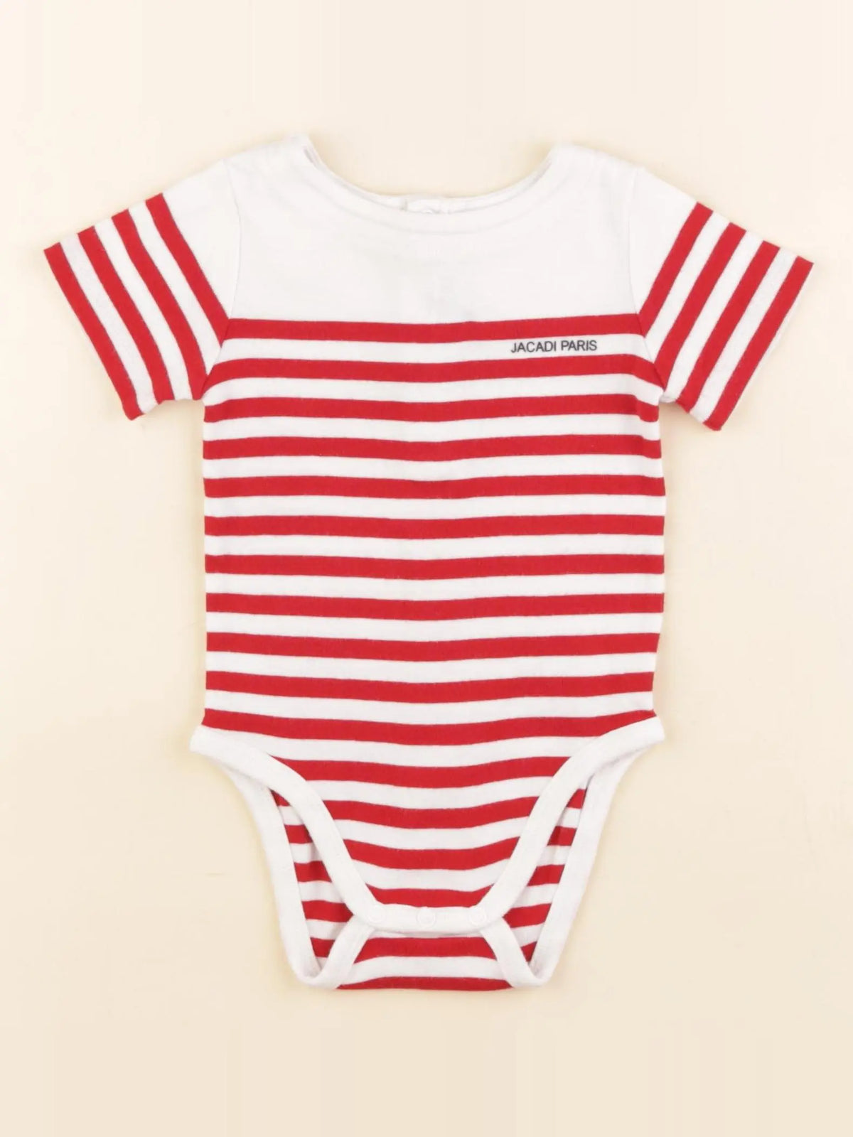 Jacadi - body rouge - 12 mois