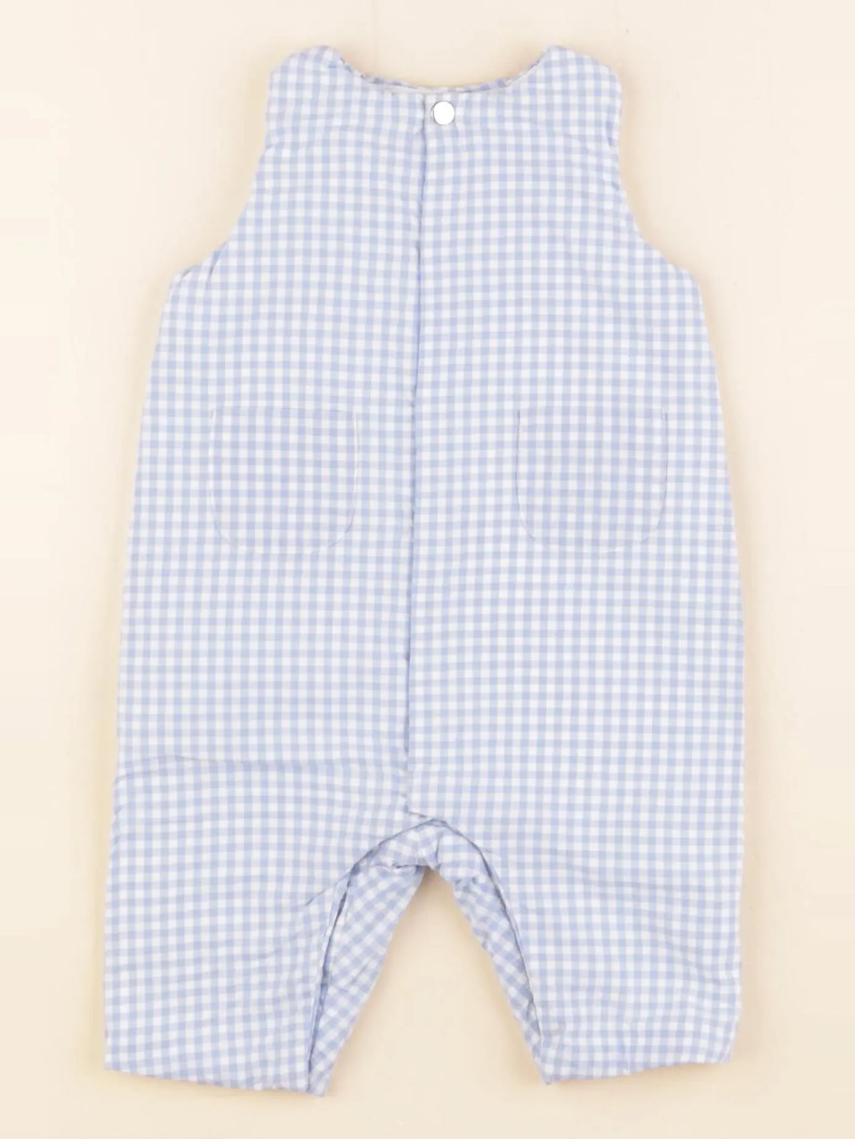 Jacadi - combinaison doublé bleu - 3 mois