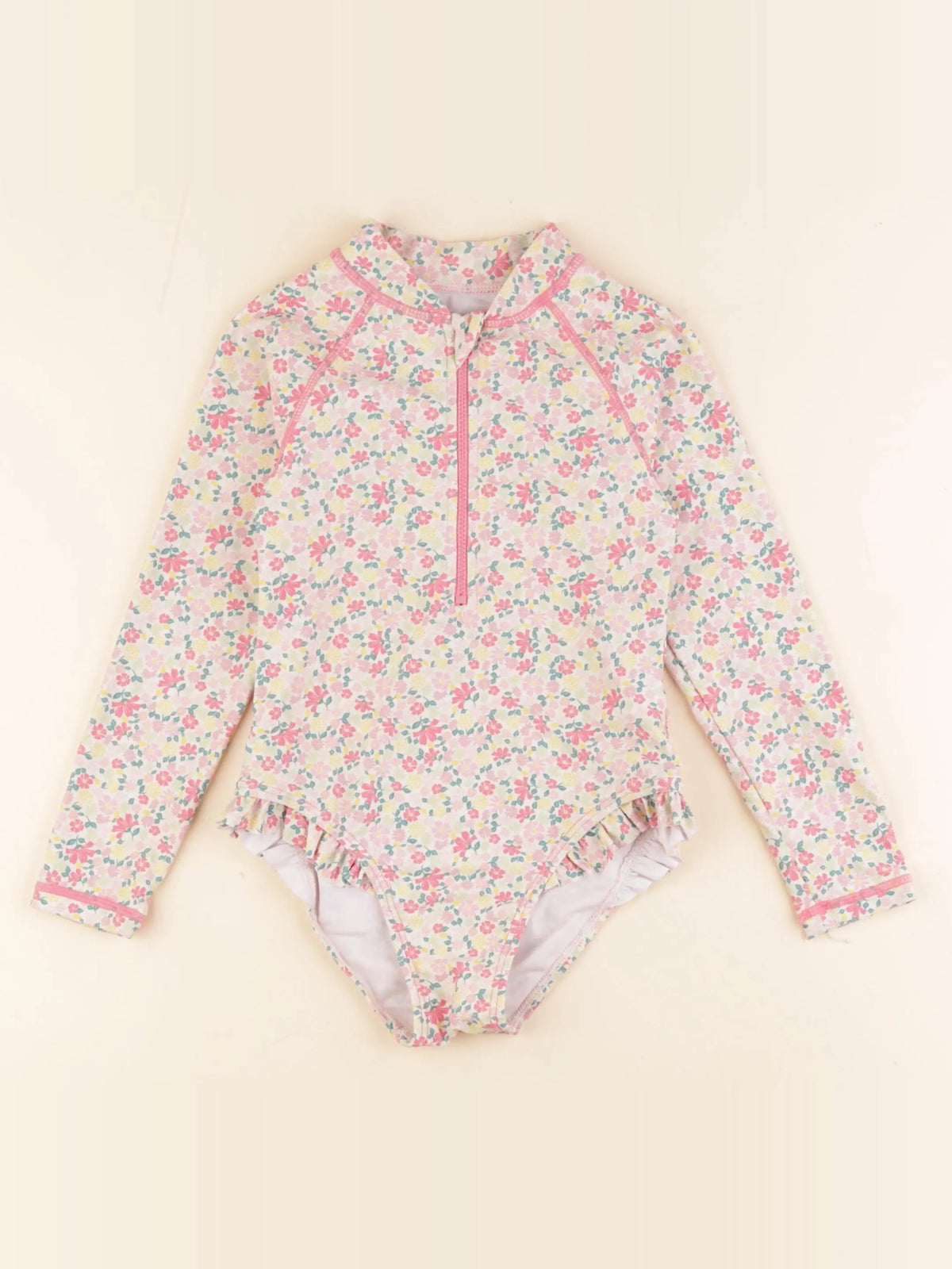 Vertbaudet - combi de bain multicolore - 5 ans