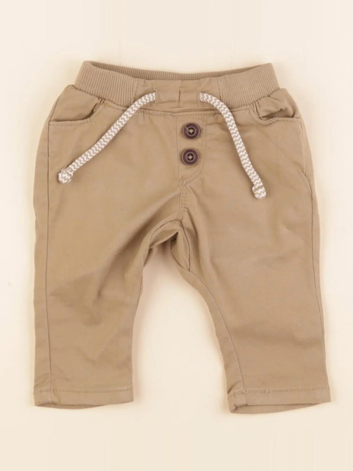 Tape à l'oeil - pantalon beige - 3 mois