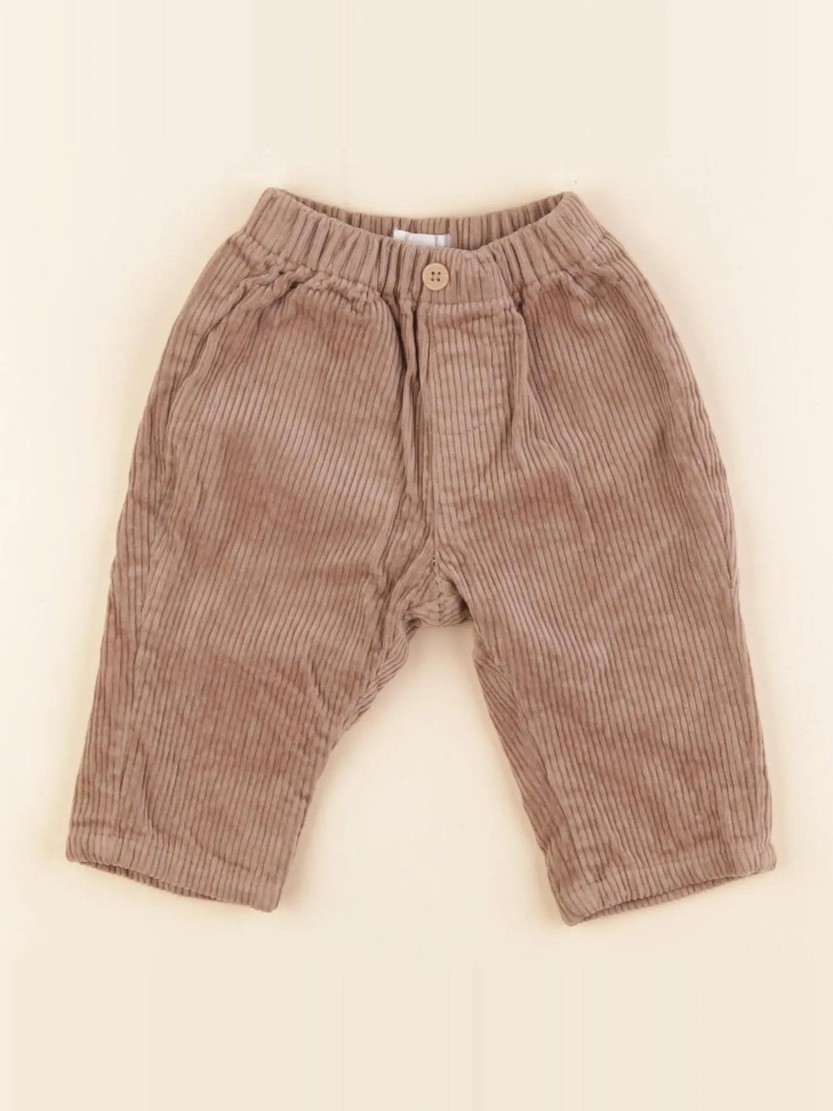 Vertbaudet - pantalon marron - 1 mois