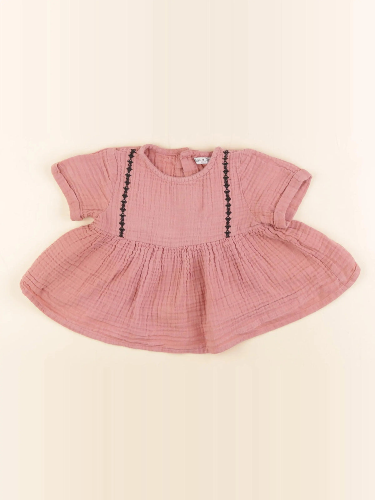 Eden & Victor - blouse rose - 3 ans