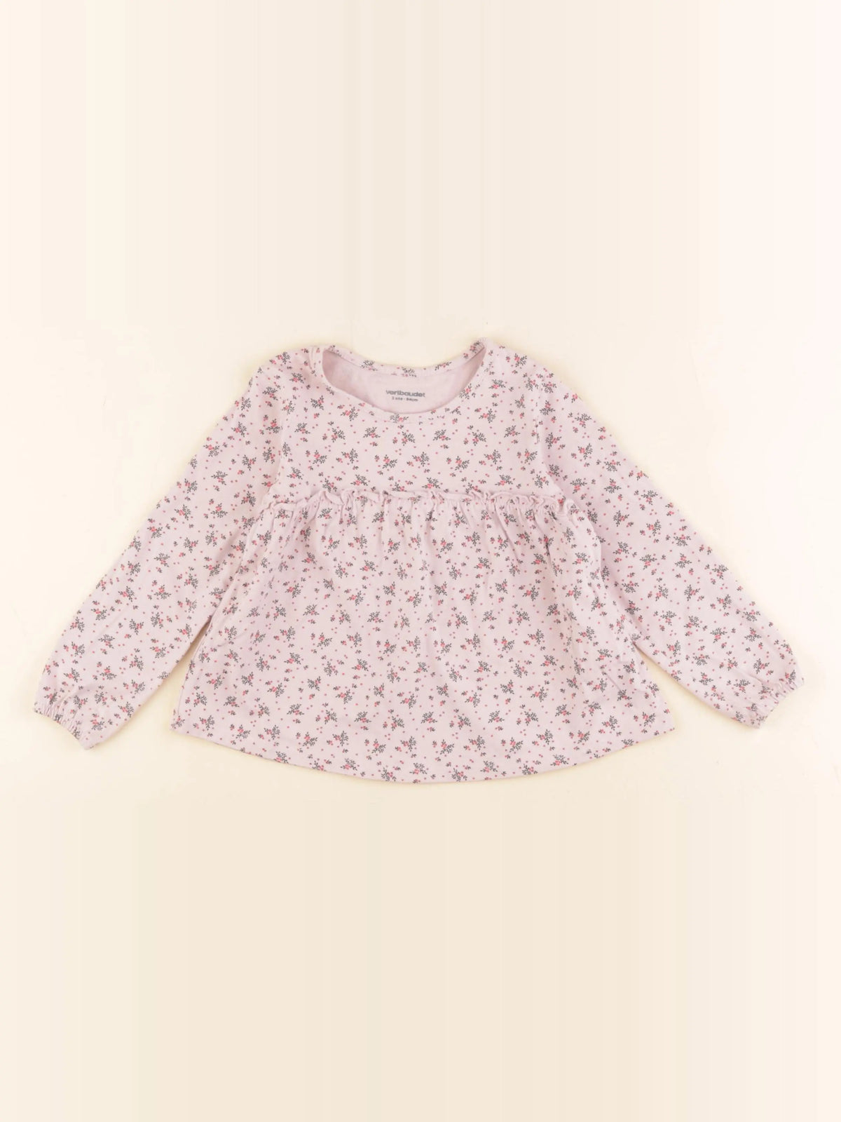 Vertbaudet - tee-shirt rose - 3 ans