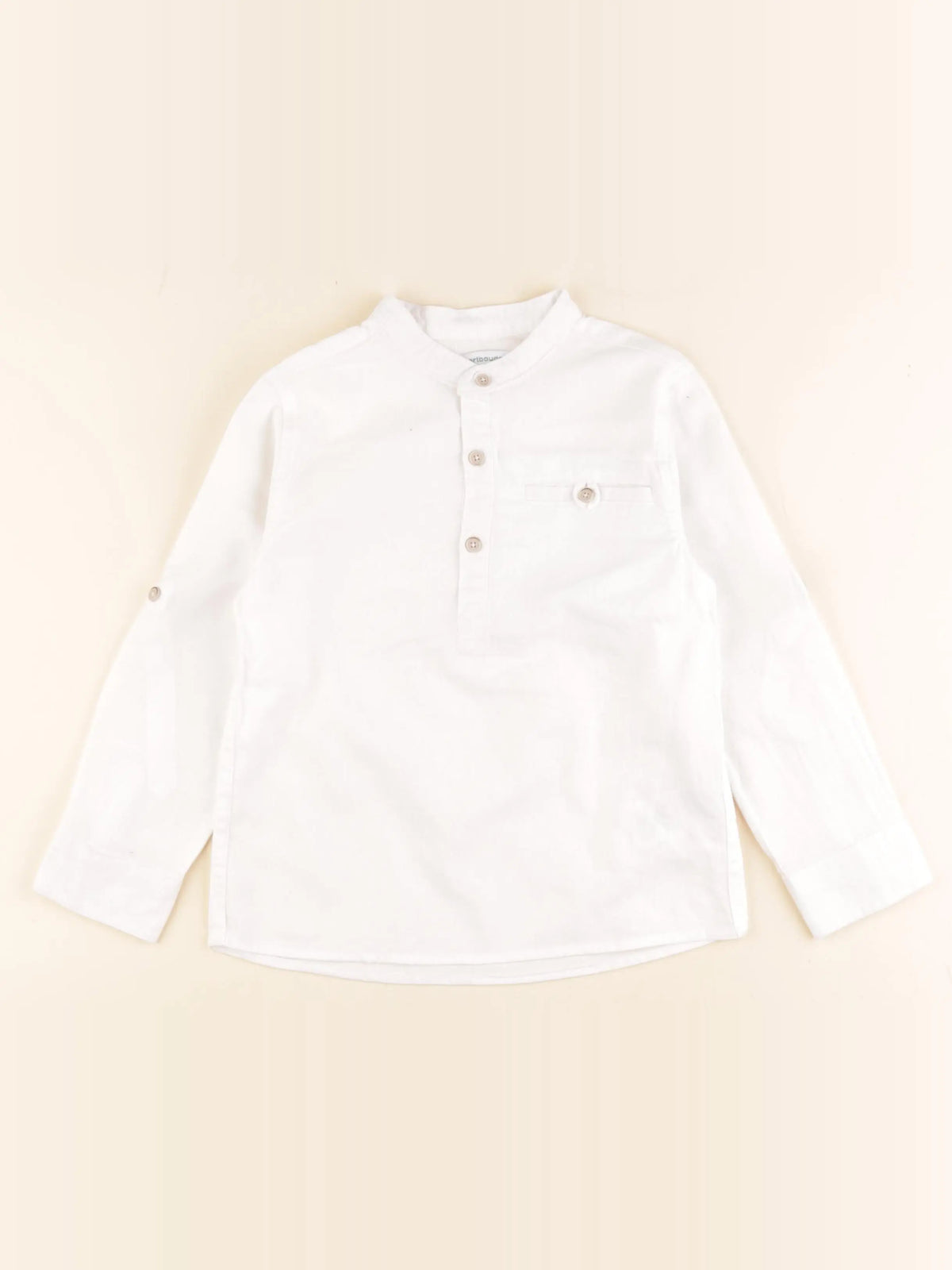 Vertbaudet - chemise blanc - 6 ans