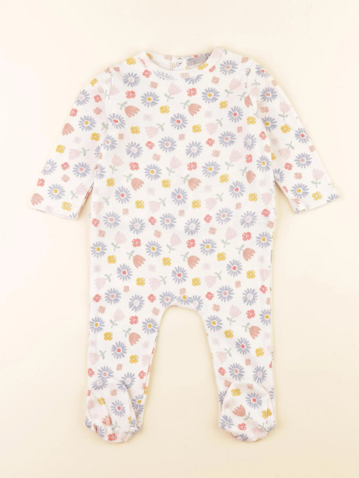 Boutchou - pyjama coton multicolore - 6 mois