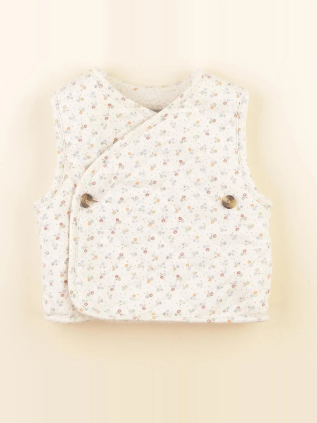 Boutchou - gilet beige - 9 mois