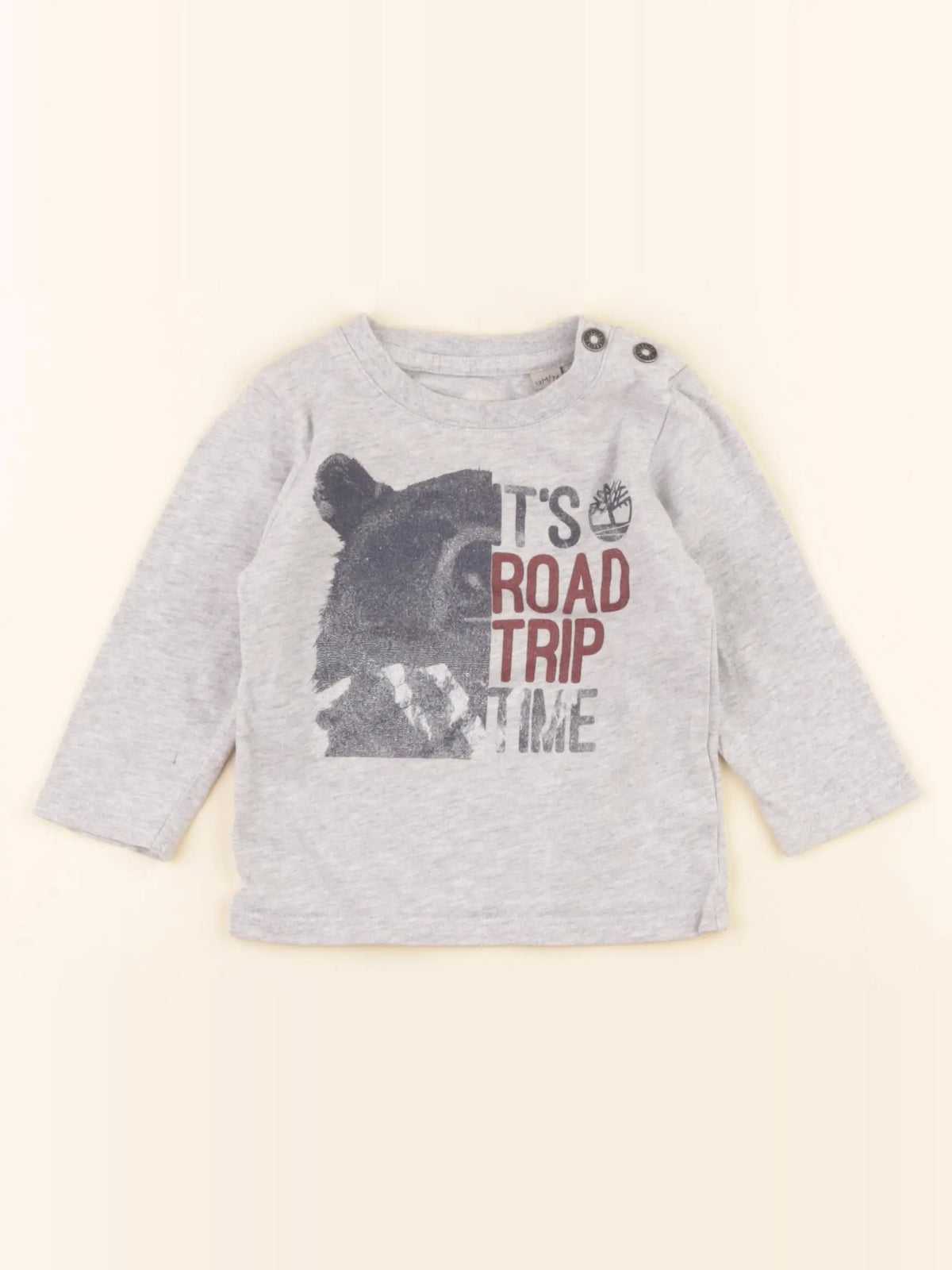 Timberland - tee-shirt gris - 12 mois