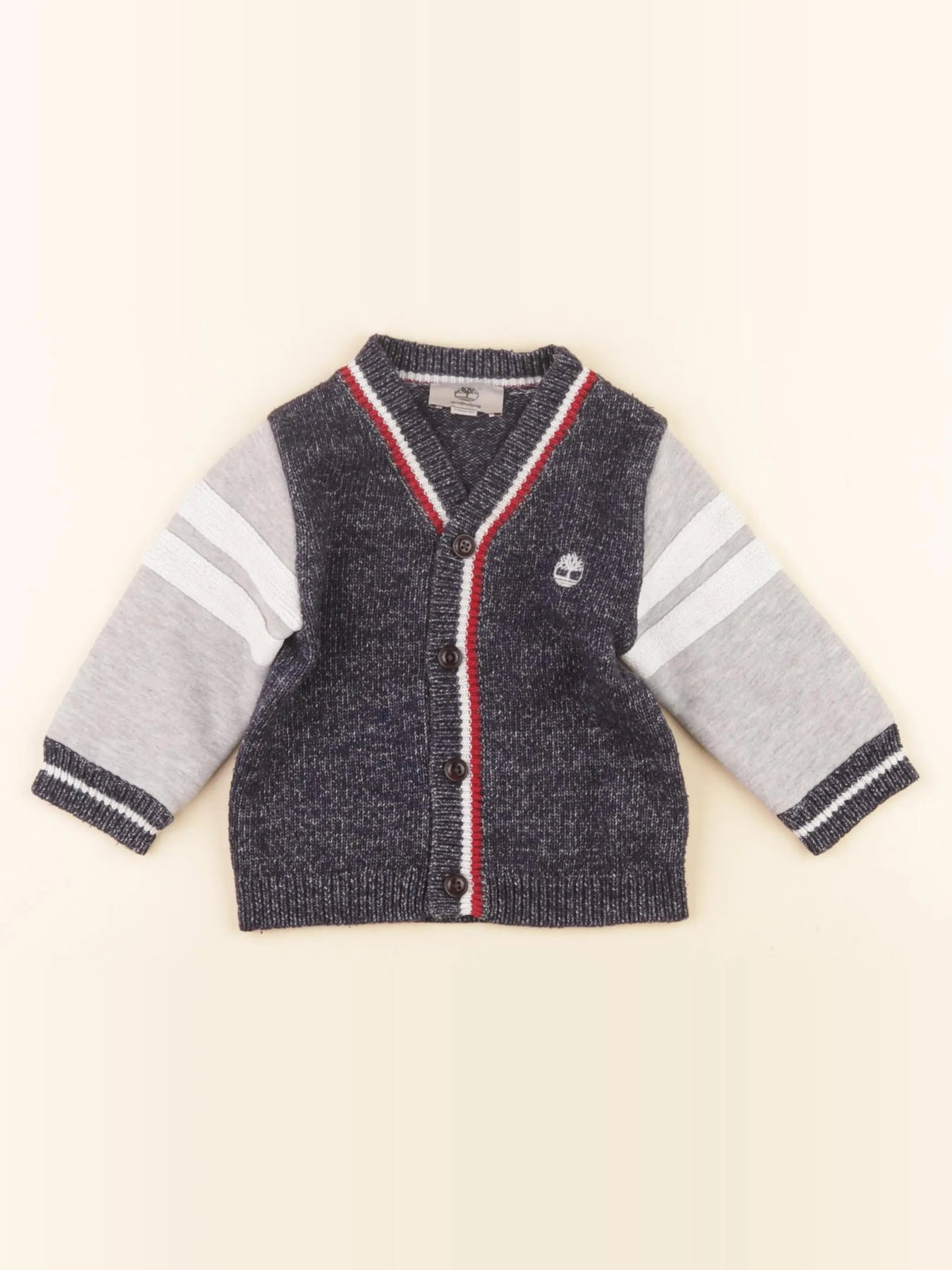 Timberland - gilet bleu, gris - 12 mois