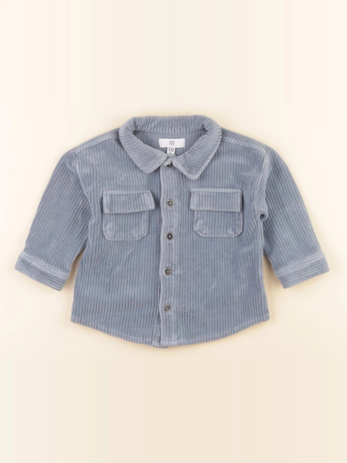 La Redoute - chemise bleu - 12 mois