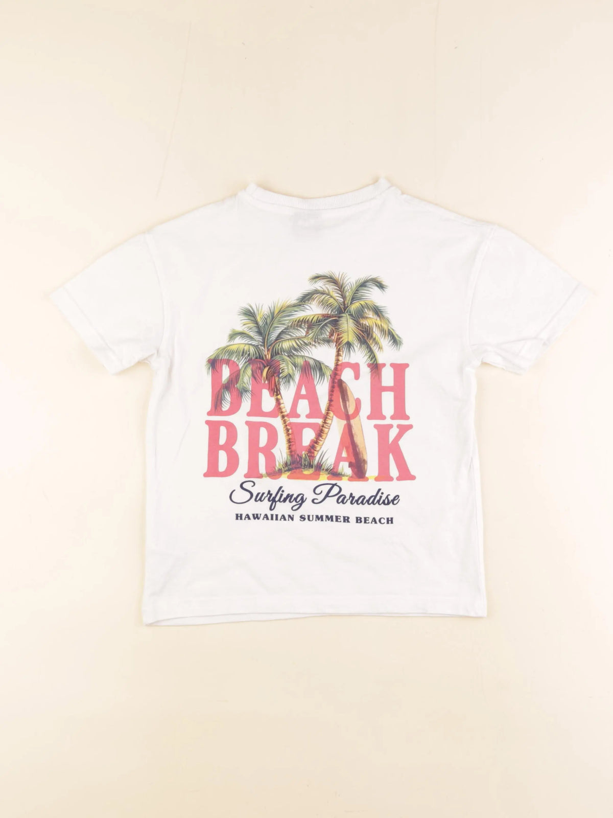 Tape à l'oeil - tee-shirt imprimé au dos blanc - 6 ans