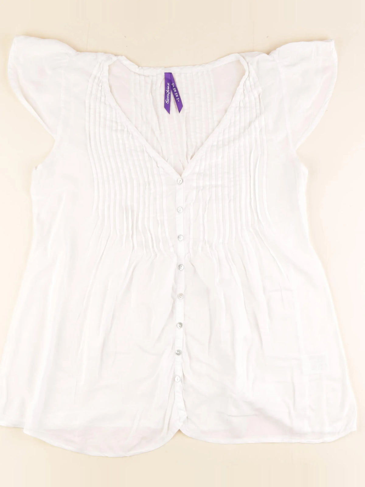 Seraphine - blouse grossesse blanc - 38