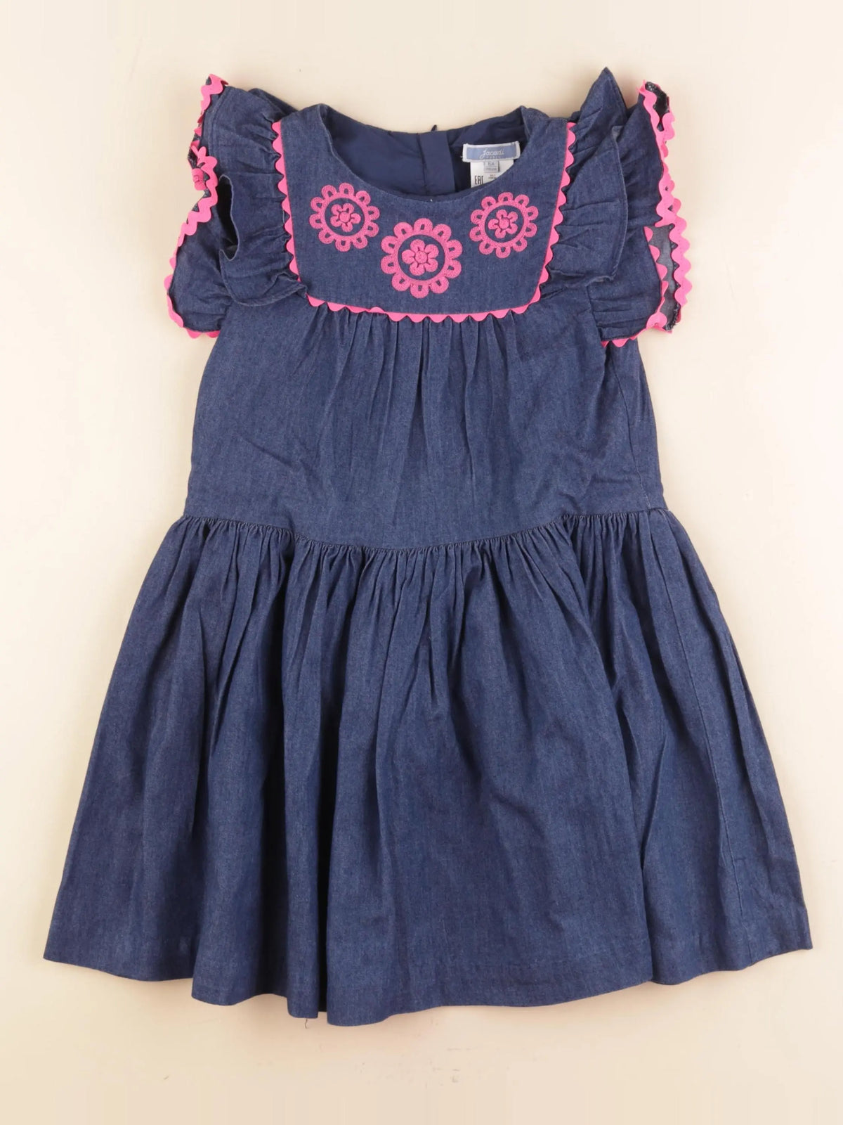 Jacadi - robe bleu - 6 ans