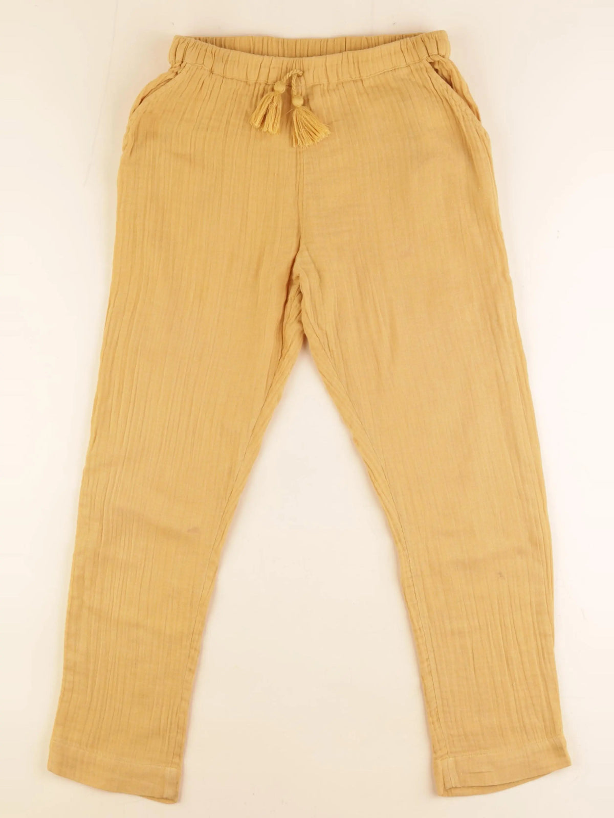 Cyrillus - pantalon jaune - 10 ans
