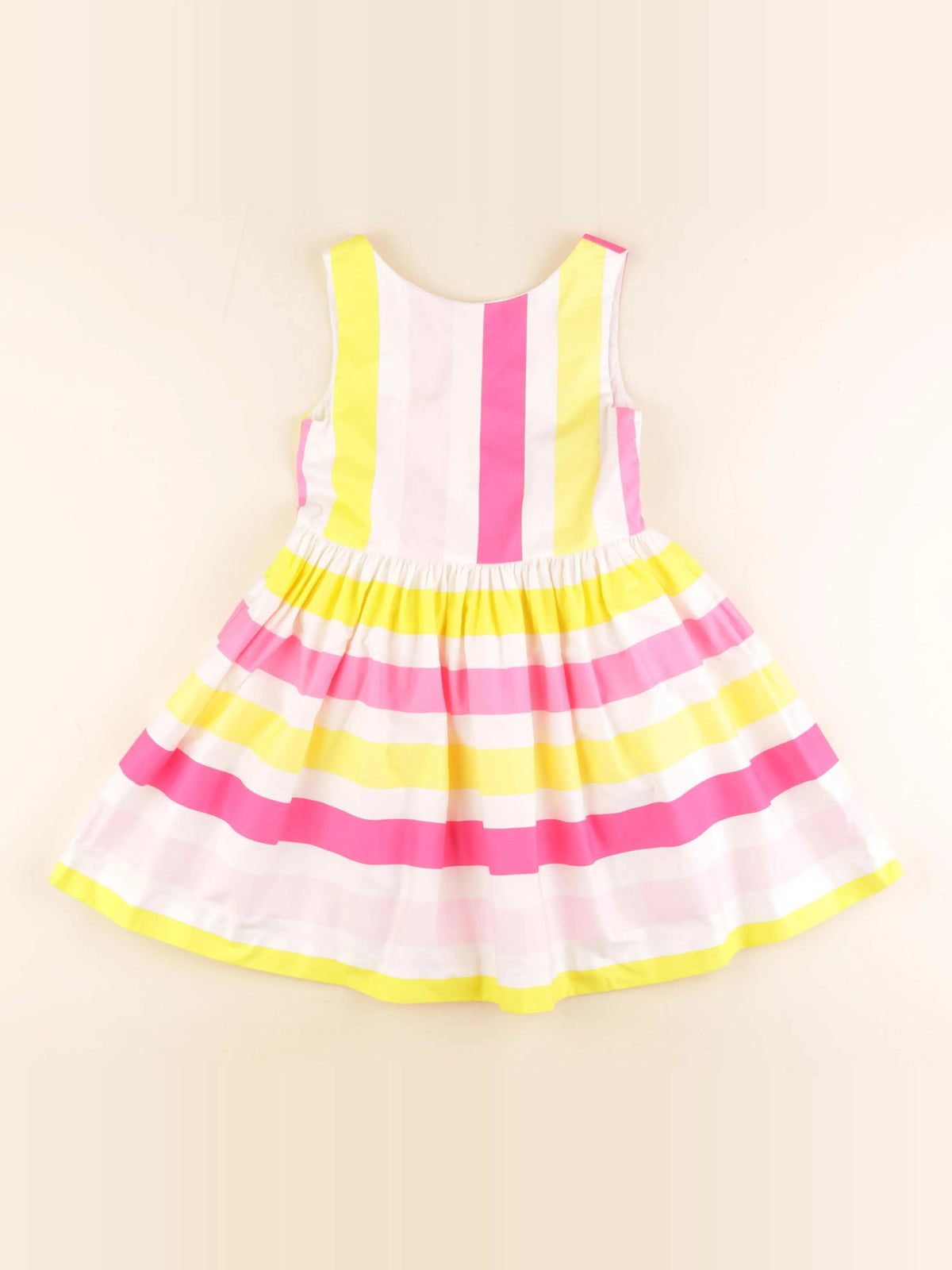 Jacadi - robe jaune, rose - 5 ans