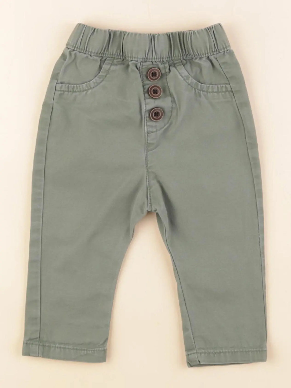 Tape à l'oeil - pantalon vert - 6 mois