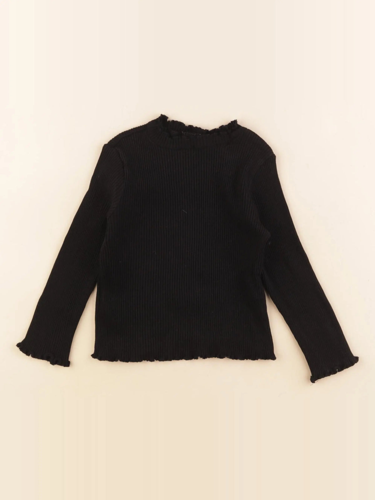 Monoprix - tee-shirt noir - 4 ans