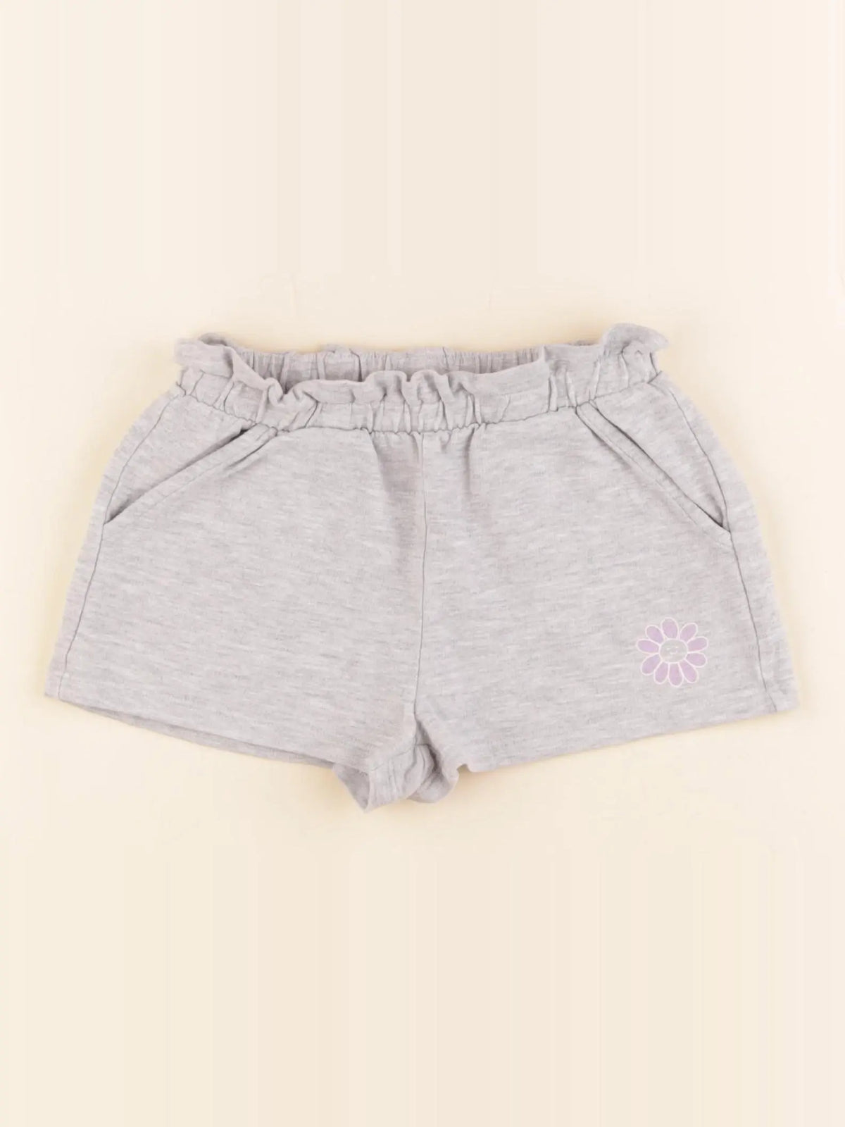 Vertbaudet - short gris - 4 ans