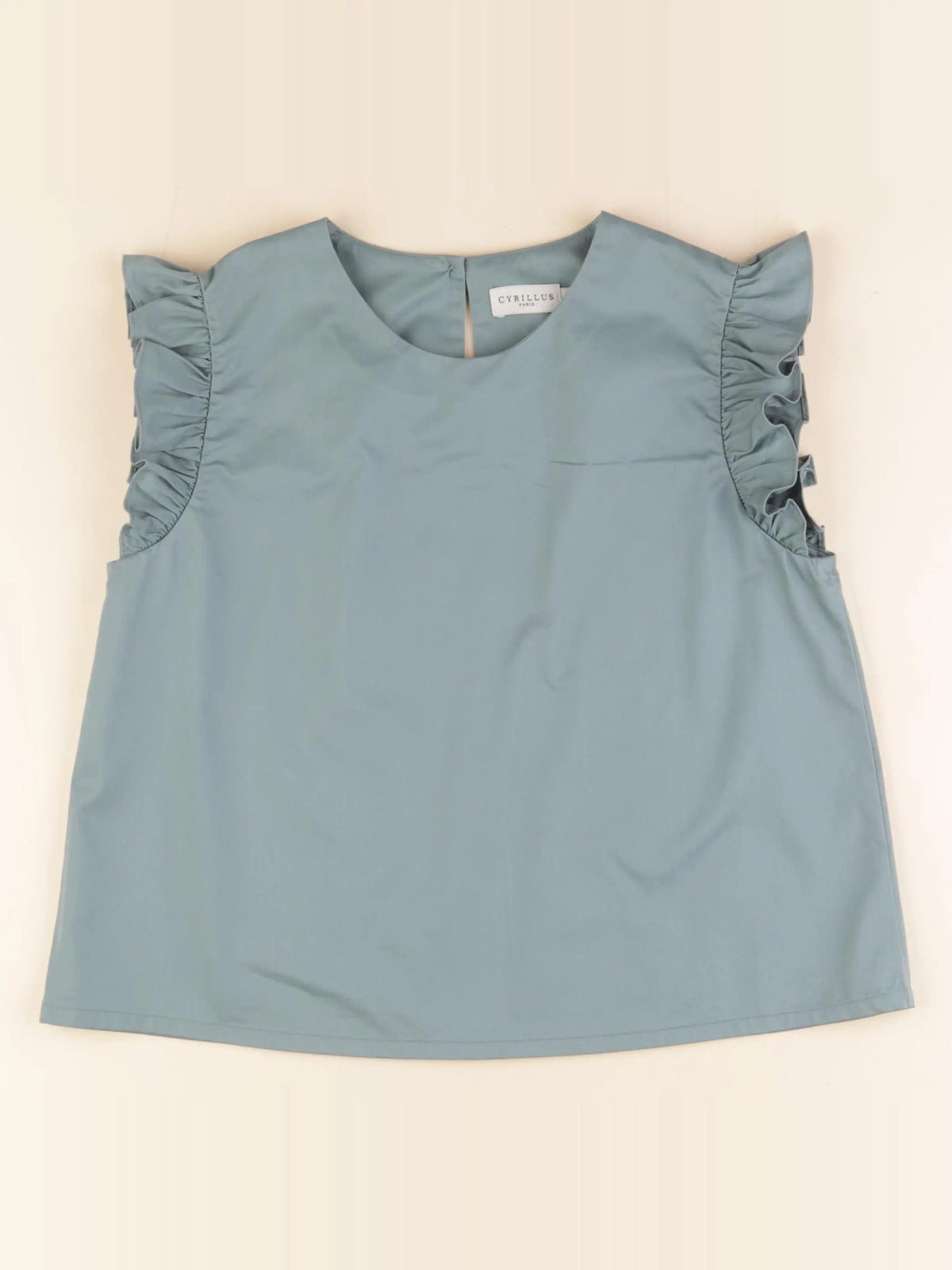 Cyrillus - blouse bleu - 14 ans