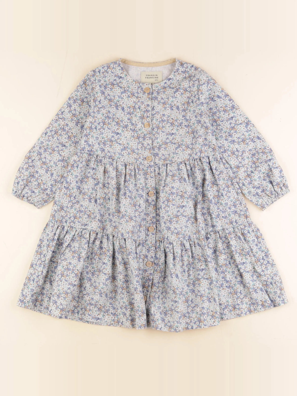 Frangin Frangine - robe multicolore - 4 ans
