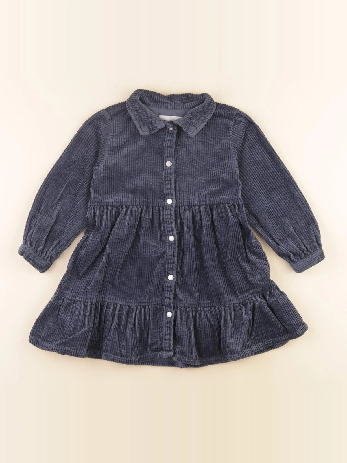 Zara - robe bleu - 2/3 ans