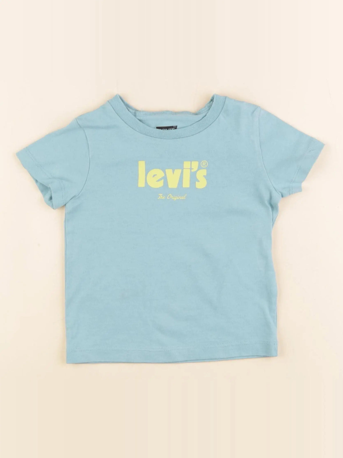 Levi's - tee-shirt bleu - 12 mois