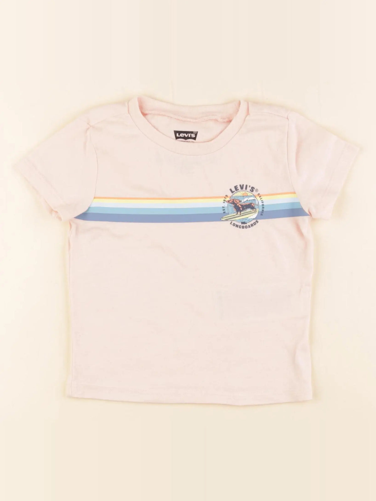 Levi's - tee-shirt rose - 12 mois