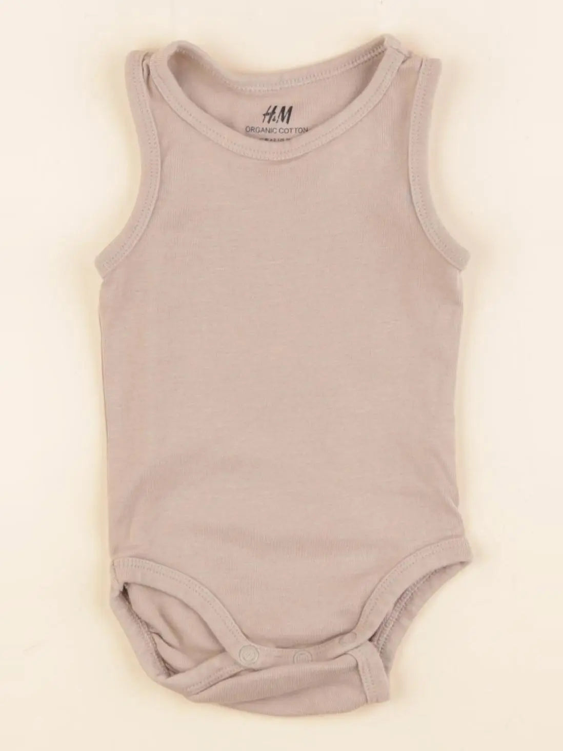 H&M - body marron - 3 mois