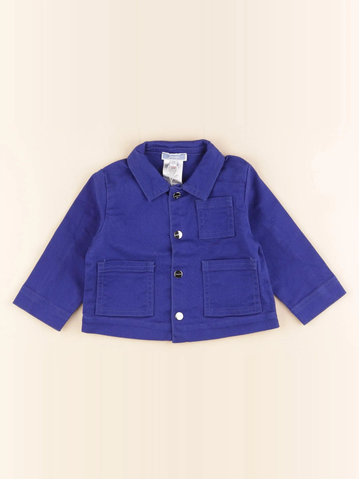 Jacadi - veste bleu - 12 mois